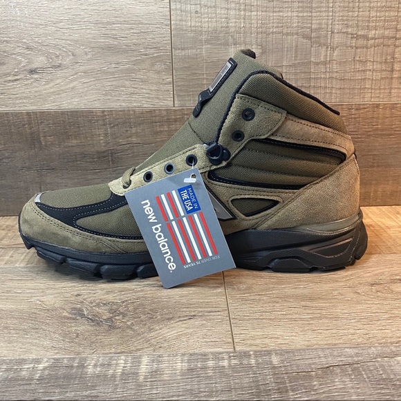 New Balance Trail Running 990V4 High ‘Olive’ - Picture 3 of 8